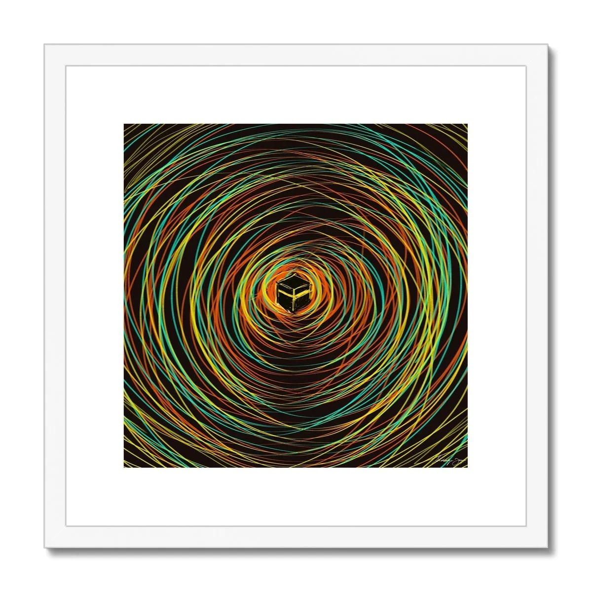 Chaotic Calm fine art print — Siddiqa Juma Islamic Art